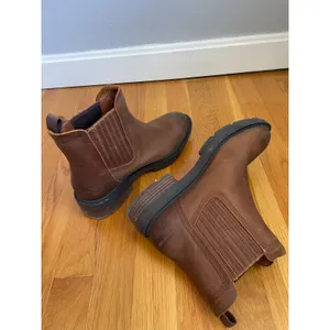 Timberland Rebotl Brown Chelsea Boots 8.5 Heritage Classic 1.75" Heel Leather thumbnail 6