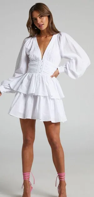 Showpo Suki Mini Dress thumbnail 1