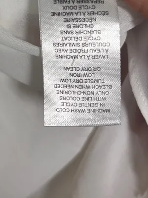 Tahari white blouse size XS thumbnail 9