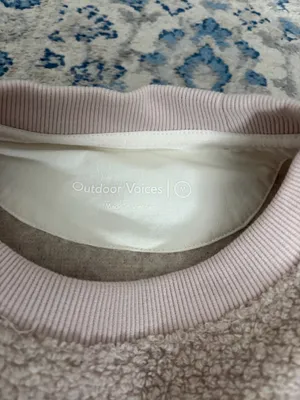 Outdoor voices tan crew neck thumbnail 2