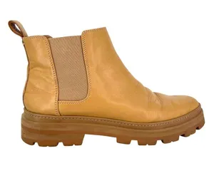 Madewell Mariam Chelsea Boot Tan Leather Womens Size 10.5 Gorpcore Utility thumbnail 1