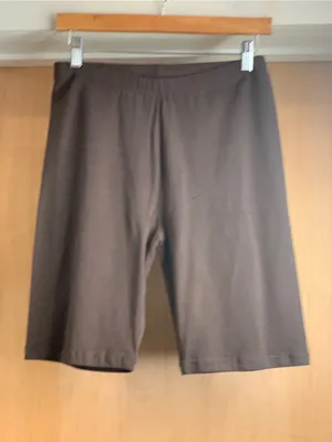 Zenana Brown Seamless High-Waist Shaping Bike Shorts Size-X-Large 90’S/Y2K thumbnail 3