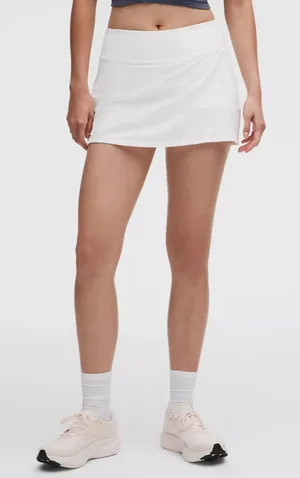 Lululemon Pace Rival Skirt White thumbnail 1