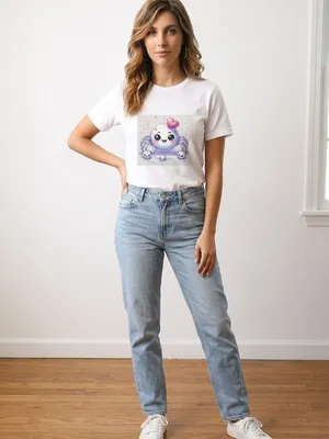 Cute Spider Graphic T-Shirt Halloween Theme 100% Cotton Size XL thumbnail 4