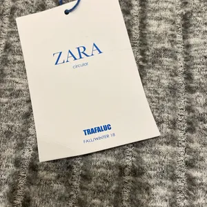 Zara Gray Striped Very Soft Tee Shirt thumbnail 3