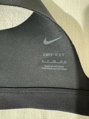 Nike Dri-Fit Sports Bra Black Small thumbnail 4