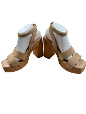 Sam Edelman Rosalind Platform Sandal In Sesame Size 8 NWOT thumbnail 10