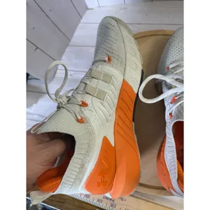 Under Armour Project Rock 3 Summit White Rogue Orange Womens 8 Training Shoes thumbnail 10