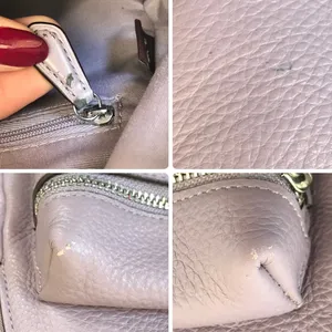 x Chelsea Champlain Leather Mini Charlie Backpack, Lilac Purple, F77899 thumbnail 13