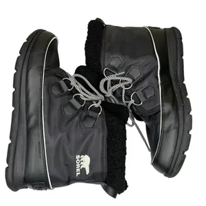 SOREL Explorer Carnival Boots Black/Sea Salt Women’s Size‎ 10 thumbnail 6
