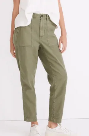 Madewell Olive Green Cargo Pants thumbnail 1