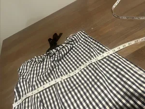 Tuckernuck Black & White Gingham Halter Camisole thumbnail 3