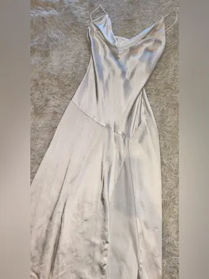 NEW‎ Elliatt Clementine Cowl Neck Maxi Dress In white Sz M thumbnail 6