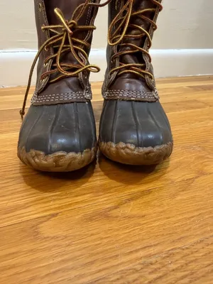 L.L. Bean Boots Original Maine Hunting Shoe Vintage 1980s Women's 6 thumbnail 6