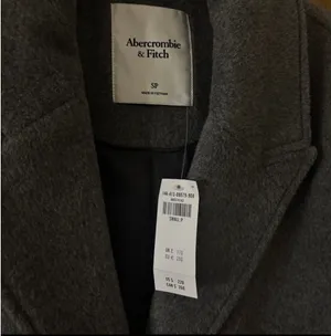 Abercrombie Wool-Blend Tailored Topcoat thumbnail 2