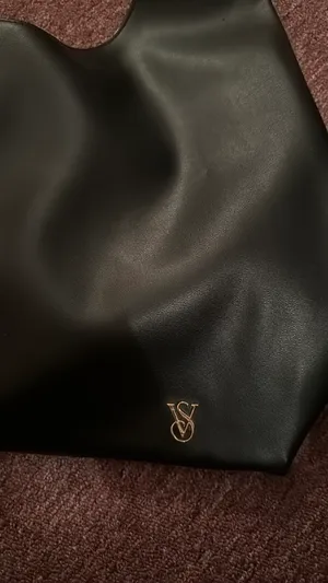 Victoria's Secret Bag Tote Black Large thumbnail 3