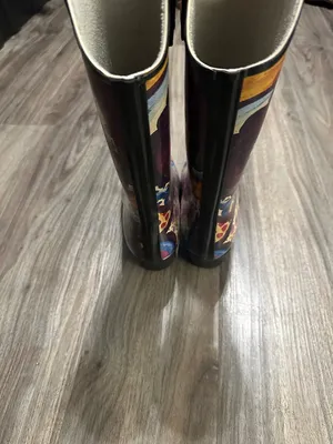 Nomad Colorful Western Rain Boots ,Bold Print . thumbnail 5