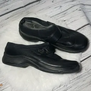 Dansko slip on black clog mule nursing career shoes sz 9 thumbnail 2