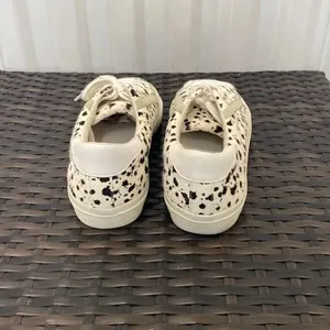 Madewell sidewalk splatter paint calf hair sneakers women’s size 8 thumbnail 3