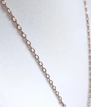 Betsey Johnson Copper Vintage Floral Medallion Necklace 18" thumbnail 3