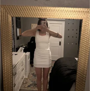 White Amazon Mini Dress thumbnail 4
