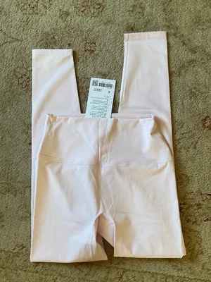 lululemon Align HR 28” leggings in Flush Pink Sz 4 NWT $98R thumbnail 4