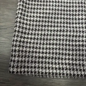 NWT Ann Taylor • Tweed Midi Skirt • Houndstooth Print • Purple • Large thumbnail 5