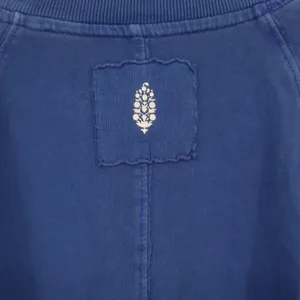Free People T-Shirt Womens S FP Movement Blue Raglan Activewear Excellent thumbnail 4