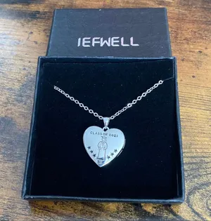 2021 Graduation Locket Silver thumbnail 1