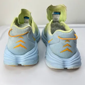 Hoka Rincon 3 Womens 8.5 Running Shoes Lime Green Blue (black spot was silicone) thumbnail 7