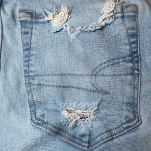 American Eagle Womens 4 Regular Hi-Rise Jegging Jeans Luxe Stretch Distressed thumbnail 8