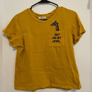 Marshall’s mustard yellow T shirt. thumbnail 1