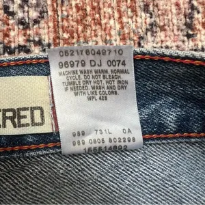Vintage LEVI’s 550 High Rise Relaxed Fit Tapered Leg Mom Jeans Blue Size 10 thumbnail 8
