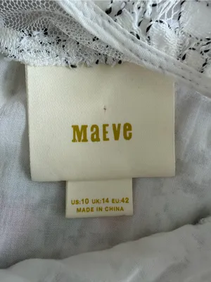 Maeve Anthropologie Lace Embroidered Tank 10 thumbnail 6