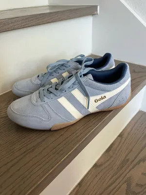 Gola Suede Chase Sneakers in Blue Air / Off White / Moonlight / Gum NWOB thumbnail 5