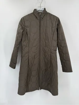 Patagonia women’s mor parka in olive‎ green size small thumbnail 1
