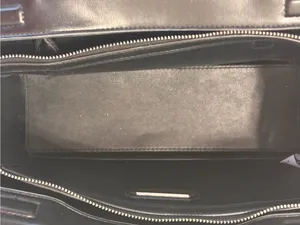 Madison west black shoulder bag faux vegan leather city contemporary thumbnail 8