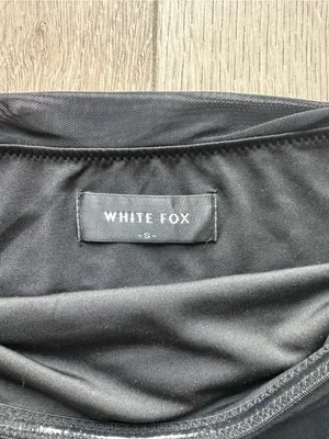 White Fox Taking Advantage Mini Dress Black thumbnail 2