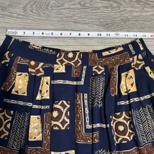 Sag Harbor 1/2 Elastic Waist Boho Midi Skirt Geometric Print Peasant Indie Large thumbnail 10