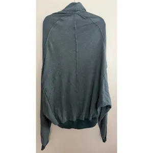 We The Free Oversized Half-Zip Green Women's Size Medium thumbnail 2