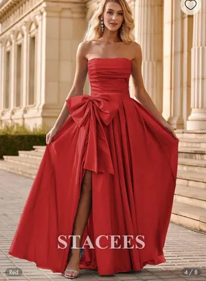 Sherri Hill Prom Dress Red thumbnail 1