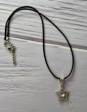 Star Pendant Necklace Silver thumbnail 1