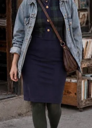 Unbranded Women's Navy and Blue Dress thumbnail 1