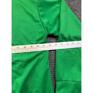 Womens Kelly Green Long Sleeve Crew Neck Sweatshirt Relaxed Fit Casual Top Large thumbnail 3