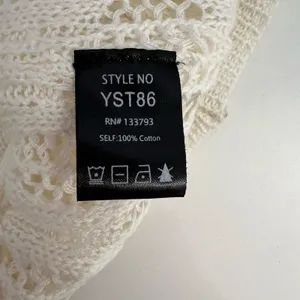 POL Crochet Ivory Beach Cover‎ Up Kimono Cardigan Tassel Tie Waist Size S NWOT thumbnail 8