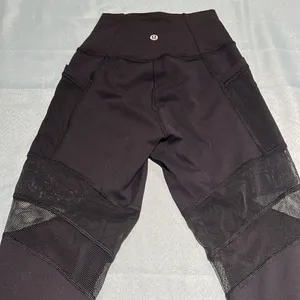 Lululemon Black Forget The‎ Sweat Tight Size 2 C34 thumbnail 5