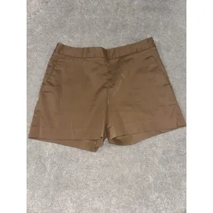 Everlane Khaki High‎ Waist Size 6 Side Zip up Shorts Pockets thumbnail 3