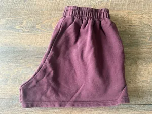 Princess Polly Maroon Lounge Shorts thumbnail 5