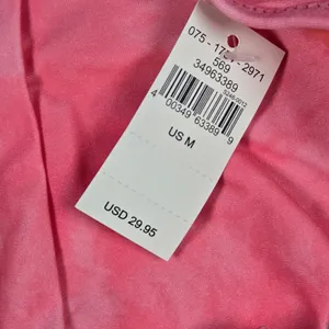 Aerie Cheekier Bikini Bottoms‎ Coral Tie Dye Floral Embroidered Size M thumbnail 4