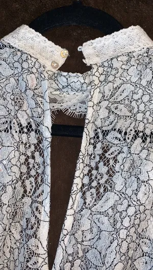 Free People Tell Tale Sleeveless Tunic in Ivory thumbnail 6